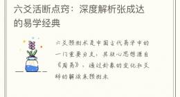 六爻活断点窍：深度解析张成达的易学经典